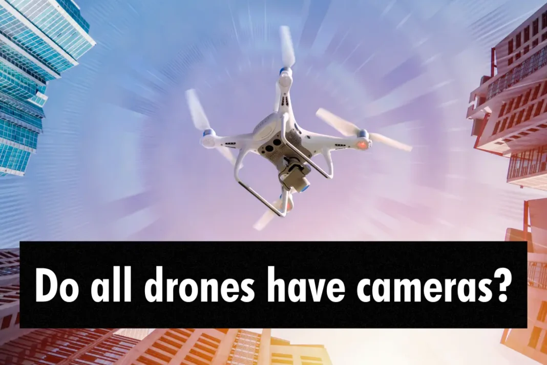 Do all drones have cameras?